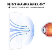 Protection d'écran en verre trempé pour téléphone, anti-lumière bleue, ultra-claire, 9H, de qualité supérieure, pour Xiaomi 17 Pro Max ultra
