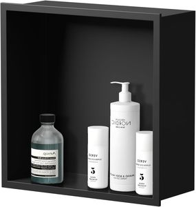 Étagère murale de <span class=keywords><strong>douche</strong></span> encastrée en acier inoxydable 304 soudée Étagère de rangement de salle de bain étanche à la rouille scellée Niches murales pour <span class=keywords><strong>douche</strong></span> - Product Image 4