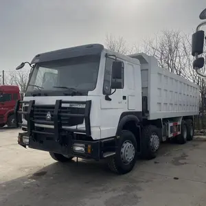 Buona vendita usato HOWO autocarri con cassone ribaltabile 6x4 371hp autocarri con cassone ribaltabile pesante euro 2 10 ruote per la vendita