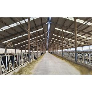 Structure en acier préfabriquée à prix compétitif hangar pour vaches abri pour moutons hangar en acier pour chèvres maison bâtiment de ferme à vendre - Product Image 1