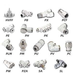 Pièces pneumatiques Pu/pc/pl/px/sl/ph/pv/pe/py/pg/<span class=keywords><strong>pw</strong></span>/peg Connecteurs de tuyaux d'eau Tuyau d'air en plastique pneumatique Raccords à une touche - Product Image 1