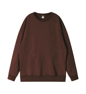 Sweat-shirt pour homme surdimensionné personnalisé en gros, de haute qualité, en coton 100% éponge lourd - Product Image 3