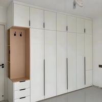 Panneau MDF stratifié blanc brillant 18 mm 4x8 pieds, panneau de fibres de bois MDF à densité moyenne 18 mm pour meubles