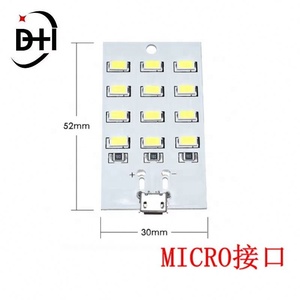 Panel de Iluminación LED con 8/12/16/20 Lámparas LED, Soporte de Luz Móvil USB, Luz Nocturna de Emergencia LED, Portátil USB, DIY - Product Image 4