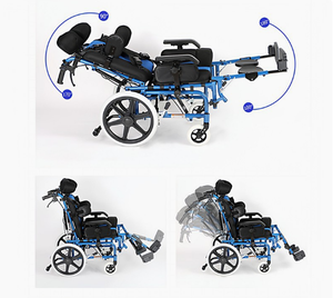 Silla de Ruedas Personalizada para Parálisis Cerebral para Niños, Silla de Ruedas Cerebral de Respaldo Alto en Egipto - Product Image 4