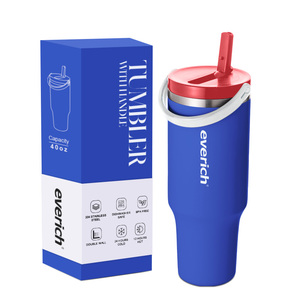 Vaso <span class=keywords><strong>de</strong></span> 30oz con asa y tapa <span class=keywords><strong>de</strong></span> paja, taza aislada, botella <span class=keywords><strong>de</strong></span> agua reutilizable <span class=keywords><strong>de</strong></span> acero inoxidable, taza <span class=keywords><strong>de</strong></span> viaje, portavasos amigable - Product Image 3