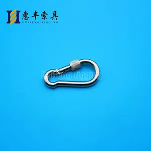 中国制造商重型不锈钢吊环登山扣，带吊环和螺钉