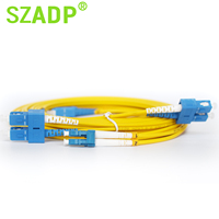 Kabel Patch Cord Fiber Optik Berkualitas Tinggi SC/UPC Single Mode G652D
