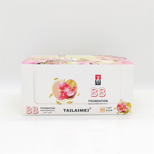 Bases al por mayor de alta cubierta ligera blanca humedad Bb crema maquillaje base cara Natural orgánico de larga duración maquillaje - Product Image 2