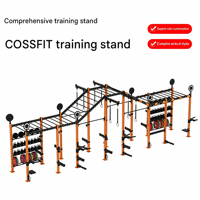 Rack de Fitness Multifuncional Personalizable CF / Rack de Sentadillas para Entrenamiento Físico y de Fuerza Crossfit