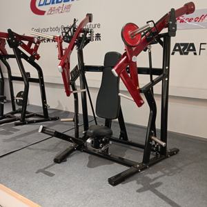 Macchina <span class=keywords><strong>per</strong></span> pressa pettorale declinata con carico a piastre, <span class=keywords><strong>per</strong></span> uso commerciale, attrezzatura da <span class=keywords><strong>palestra</strong></span> in acciaio <span class=keywords><strong>per</strong></span> lo sviluppo della forza e del massaggio muscolare dell'ascella - Product Image 3