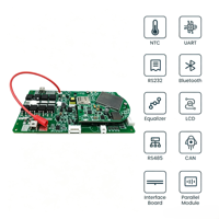 Carte de protection de batterie 20S 64V 55A à alimentation directe usine, PCBA haute capacité pour projet de pack de batteries au lithium fer phosphate 64V