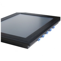Panel de pantalla táctil capacitivo OEM, impermeable, 1000nits, lectura con luz solar