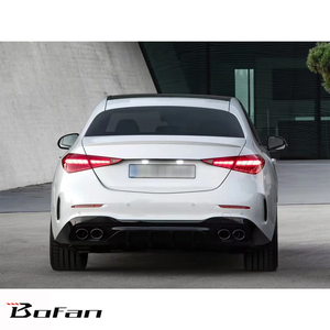 Phụ tùng ô tô C43 phong <span class=keywords><strong>c</strong></span>ách xe phí<span class=keywords><strong>a</strong></span> sau Bumper Spoiler môi phí<span class=keywords><strong>a</strong></span> sau khuếch tán với đuôi ống cho Benz <span class=keywords><strong>C</strong></span> Class w206 AMG - Product Image 5