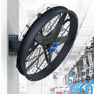 Ventilateur mural robuste - Moteur à aimant permanent pour une ventilation économe en énergie - Product Image 4