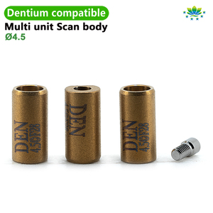 Pour implants dentaires Dentium, corps de numérisation multi-unités OEM ODM en titane, impression numérique CAD/CAM pour <span class=keywords><strong>3Shape</strong></span> Exocad, fournisseur vérifié - Product Image 4