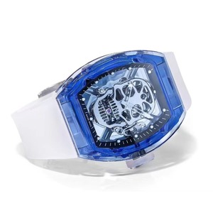 Top-notch 052 Sapphire Crystal Skull case Tourbillon Sports Water-resistant <b>Automatic</b> Mechanical Men's Business Watch - Product Image 3