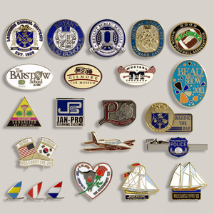Al por mayor, artesanías metálicas personalizadas: Pines de esmalte, broches de solapa, insignias rígidas y blandas, y medallas de metal de hojalata con temática Kpop y Anime - Product Image 1