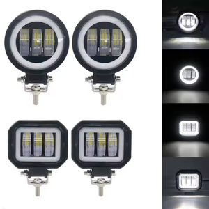 Nueva Luz de Trabajo LED Impermeable de 4 Pulgadas, 35W, 6000K, Lente 6D, 6500 Lúmenes para Auto, SUV, UTV, Todoterreno, Motocicleta, Camión, Niebla y Conducción - Product Image 3
