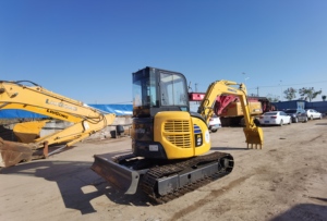 Excavatrice KO-MAT-SU PC40MR-2 de 4,79 tonnes, mini-excavatrice sur chenilles d'<span class=keywords><strong>occasion</strong></span>, 29,4 kW, équipement de construction à vendre - Product Image 3
