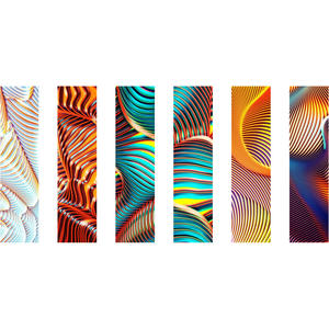 Ensemble d'autocollants sensoriels apaisants Xuri Anxiété Relax Bandes de fidget texturées pour Focus Relaxation Outils de gestion des émotions - Product Image 2