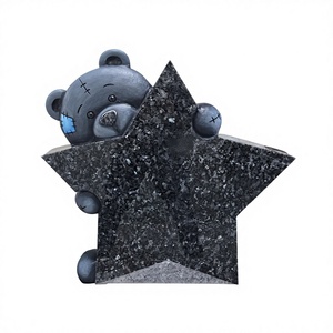 Escultura de Oso de Peluche Tradicional Americano para Lápida de Granito con 1 Año de Garantía - Product Image 4