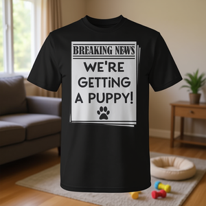 Camiseta de anuncio de adopción de cachorro, regalo para nuevos dueños de mascotas - Product Image 3