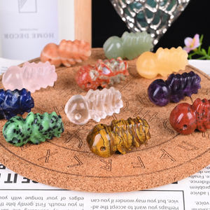 คริสตัลแกะสลักลายกระดูกปลาขนาดเล็กสำหรับทำเครื่องประดับงานแกะสลักคริสตัลคริสตัลจากธรรมชาติ - Product Image 5