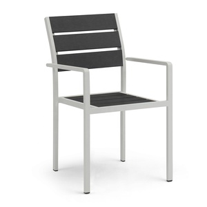 Mobilier de jardin en aluminium, mobilier de salle à manger, de luxe, <span class=keywords><strong>Six</strong></span> accoudoirs, Table rectangulaire, Patio, hôtel - Product Image 3