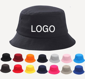 Casquette de seau personnalisée avec logo, vente chaude, broderie avec logo, casquette de bassin double face douce avec broderie avec logo - Product Image 1