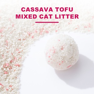 Échantillons Gratuits Litière pour Chat en Tofu de Manioc Biodégradable Écologique à Agglomération Rapide, Hautement Absorbante et Anti-Odeur - Product Image 1