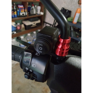 Interruptor para Motocicleta Motorola con Luz, 2.5x3.2cm, Impermeable, Aleación de Aluminio, Cable de 55cm, Interruptor Modificado - Product Image 2