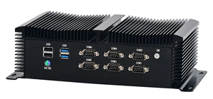 มินิพีซีไม่มีพัดลม I5 10200H/i7-10870H CPU DDR4 2 <span class=keywords><strong>LAN</strong></span> RS485 GPIO <span class=keywords><strong>4G</strong></span> Dual Display Linux Multi-Plug cn/eu - Product Image 2