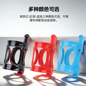 Porte-bidon de vélo Viaron à ouverture latérale en PP léger, accessoire de cyclisme - Product Image 3