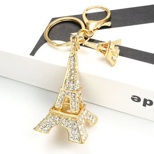 Porte-clés métal tendance Tour Eiffel Strass Porte-clés Pendentif Porte-clés <span class=keywords><strong>Paris</strong></span> - Product Image 1