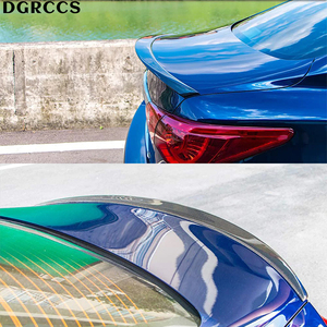 For Q50 Q50S Q50L US Style Carbon Fiber Rear Spoiler Trunk Wing 2013-2023 Carbon Fiber - Product Image 5