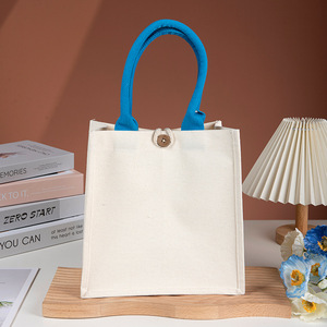 Bolsa de Lona Tridimensional Personalizada KOYA, Bolsa de Hombro de Algodón en Blanco Lista para Usar, para Compras, Logotipo Personalizado al por Mayor - Product Image 4
