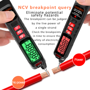 Inteligente AC Sem contato Tensão Tester Pen Indução Inteligente Elétrica Chave De Fenda Indicador com Power Detector Teste Lápis - Product Image 6