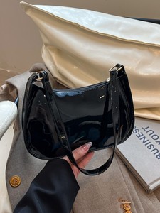 Bolso de Mano de Alta Gama para Mujer, Estilo 2026, Retro, con Asa para Llevar al Hombro, Gran Capacidad, Elegante, de Cuero PU - Product Image 1
