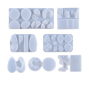 HY جزيرة دلاية من الراتنج قوالب المحيط تحت عنوان نمط سيليكون الايبوكسي قوالب ل DIY جوهرة القرط المفاتيح الراتنج الحرفية - Product Image 5