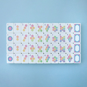 Mahjong de Lujo Acrílico 2026, 160 Fichas Exquisitamente Talladas, Estilo Americano de 4 Capas, Ecológico, Duradero, para Interiores, Ideal para Navidad - Product Image 6