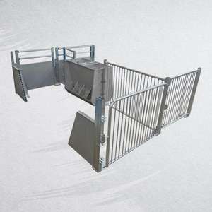 Nuevo HENGYIN HY236, Equipo Profesional para Granjas Porcinas, Comedero de Acero Galvanizado, Jaula de Destete para Lechones, Alta Productividad - Product Image 2