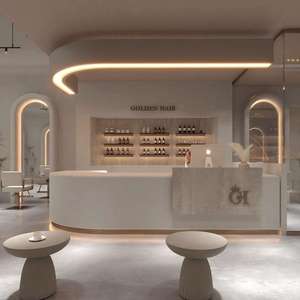 Muebles Personalizados para Peluquerías y Barberías |   Estaciones de Estilismo, Vitrinas de Exhibición |   Solución Integral para Equipamiento de Salón - Product Image 1