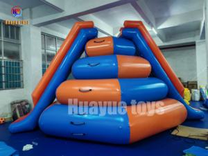 Fábrica de China, juego de Deportes Acuáticos de alta calidad, juguete de agua piramidal, tobogán de escalada de agua flotante inflable - Product Image 5
