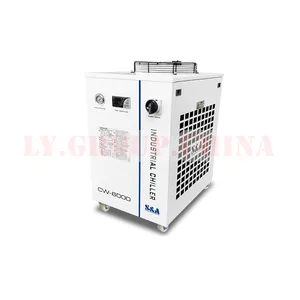 S&A CW-6000 Series Air-Cooled Industrial Cooler 300W Glass Process Chiller CO2 Laser Engraving Machine Reliable Compressor