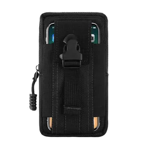 Tactical Phone Pouch, Tactical Phone Holster Cell Phone Pouch Universal Belt Waist Bag for IP 15/14/13/S22 Holster Cover Case