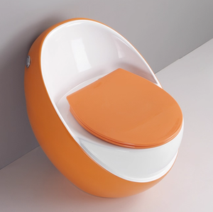 Lusso <span class=keywords><strong>grigio</strong></span> ceramica piccolo appartamento sifone wc con grande diametro risparmio idrico nuovo colore domestico tipo di uovo per il <span class=keywords><strong>bagno</strong></span> - Product Image 3