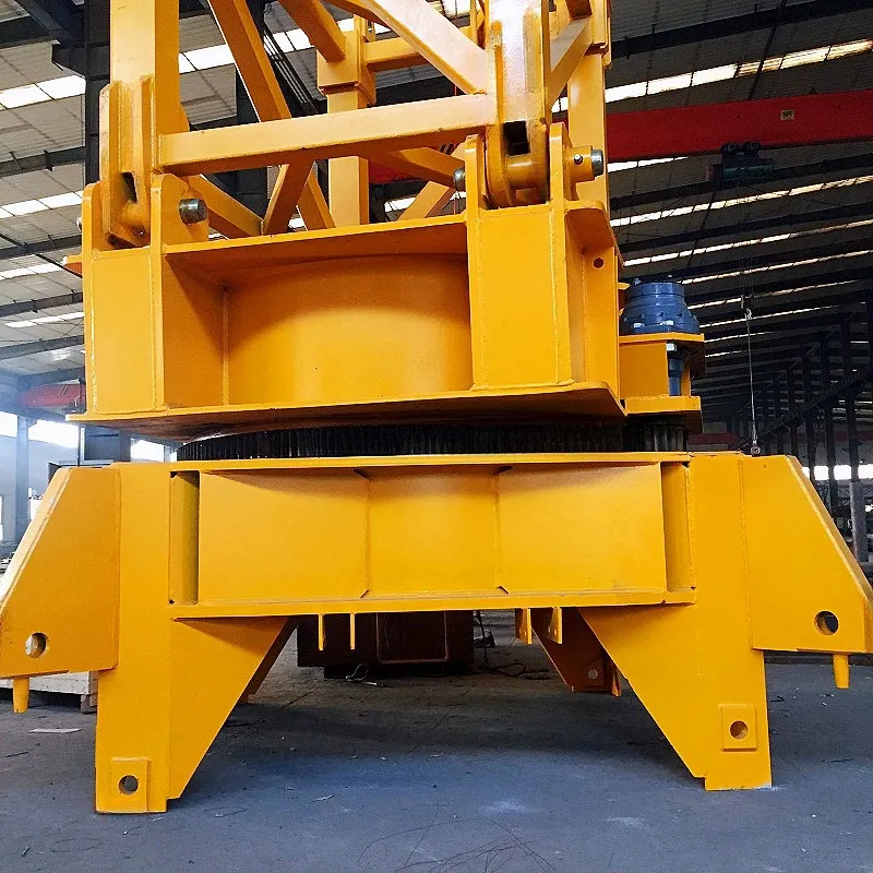 Tower crane RCV slewing mechanism