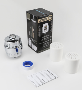 Alta qualidade de 20 estágios cartuchos de filtro de chuveiro Universal destacável substituir componentes filtro banheira portátil - Product Image 1