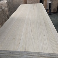 Planches de bois massif en Paulownia de couleur naturelle de qualité supérieure, collées sur le bords, 25 mm, 28 mm, 20 mm, 18 mm, 1220x2440 mm